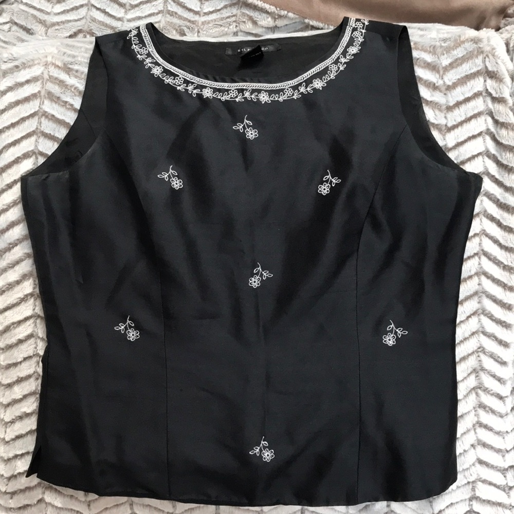 Black Silk Shirt